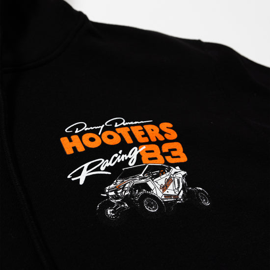 Rzr Hooters Racing Black Hoodie