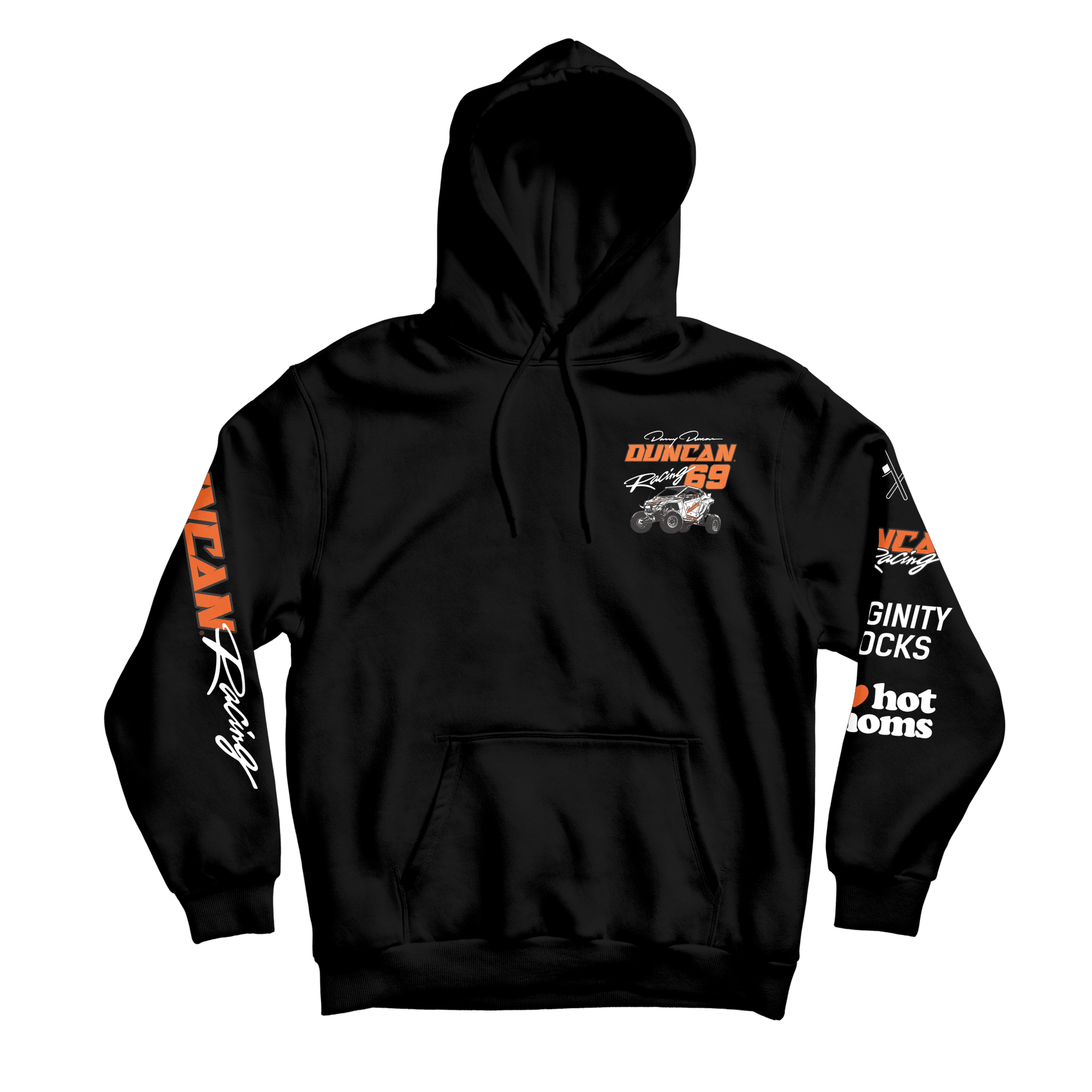 RZR Racing Black Hoodie - Danny Duncan