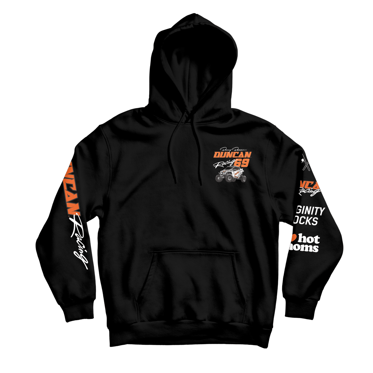 RZR Racing Black Hoodie – Danny Duncan