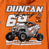 RZR Racing Orange Hoodie - Danny Duncan