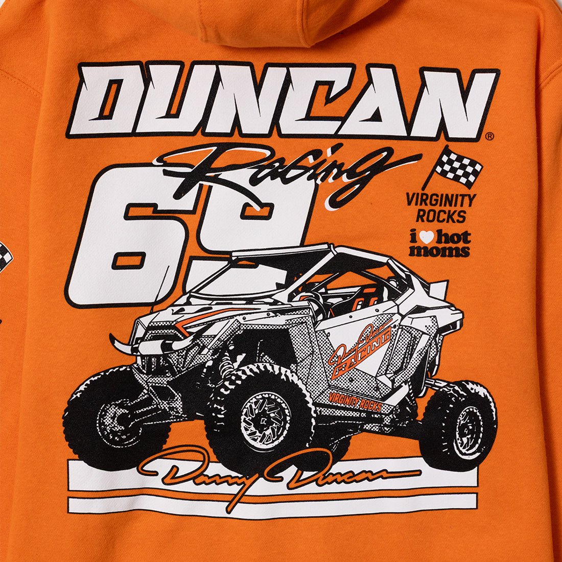 RZR Racing Orange Hoodie - Danny Duncan