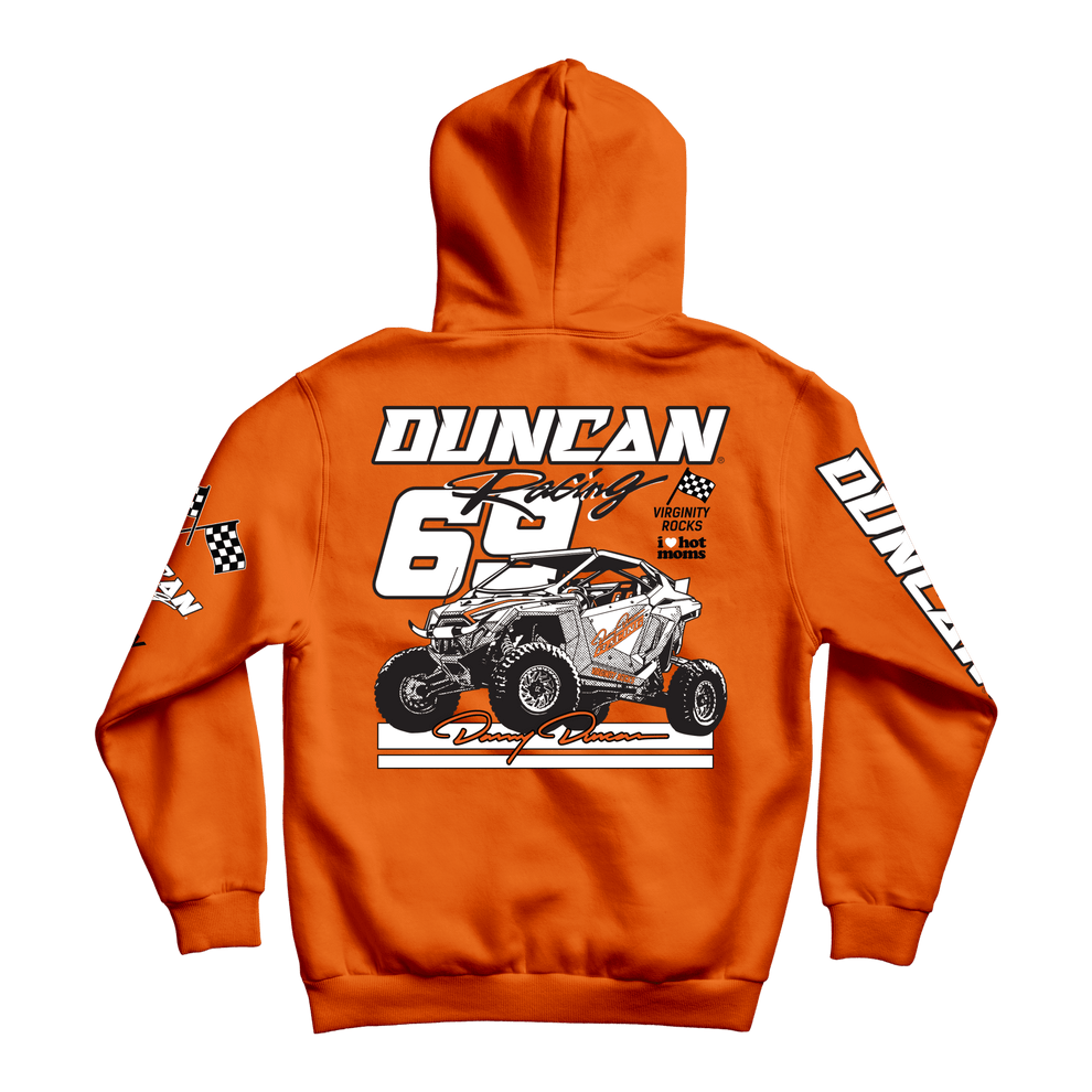 RZR Racing Orange Hoodie – Danny Duncan