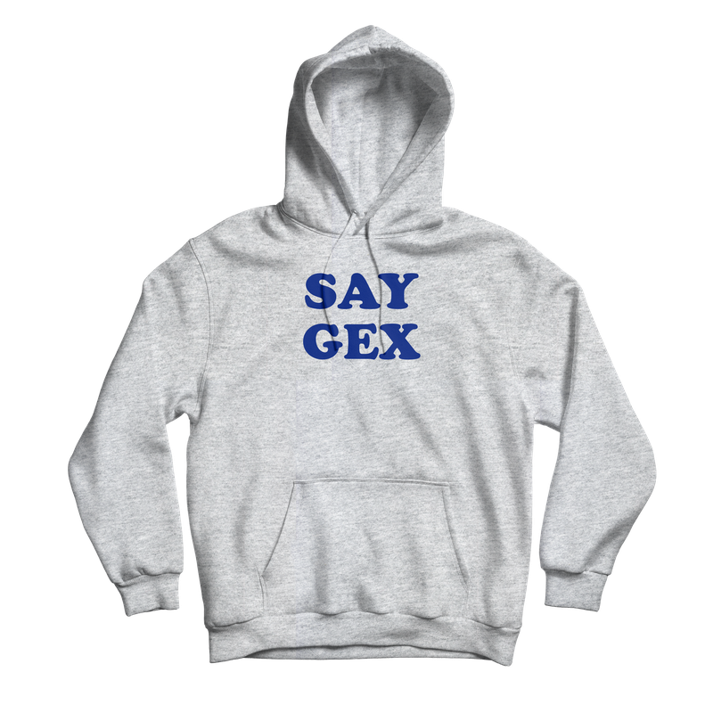 Say Gex Grey Hoodie
