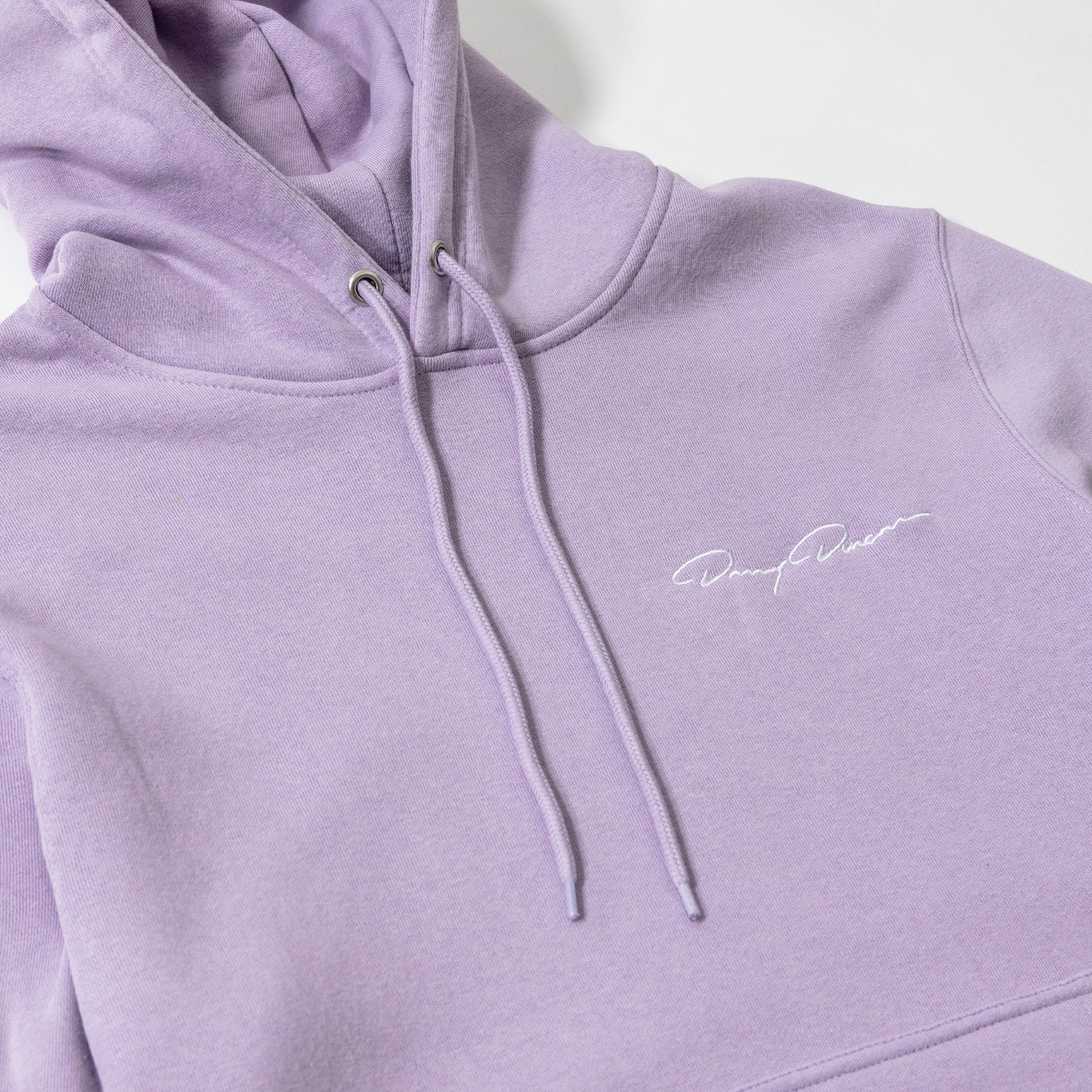 Signature Embroidered Lavender Hoodie Danny Duncan