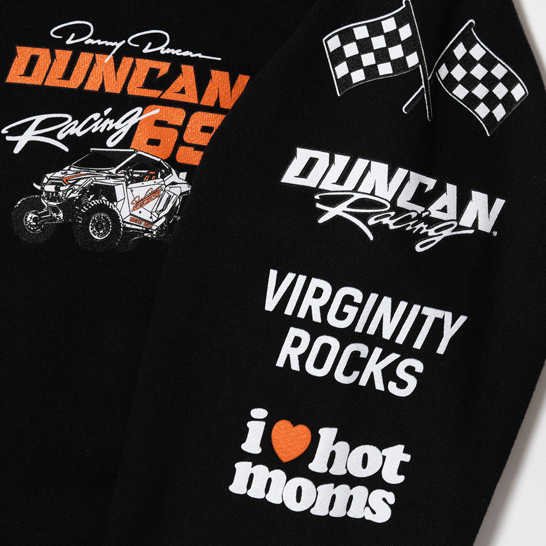 RZR Racing Black Hoodie