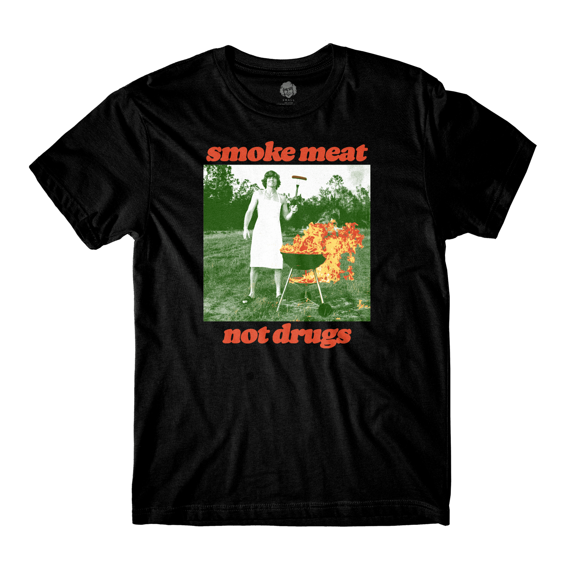 Smoke Meat Not Drugs Black Tee – Danny Duncan