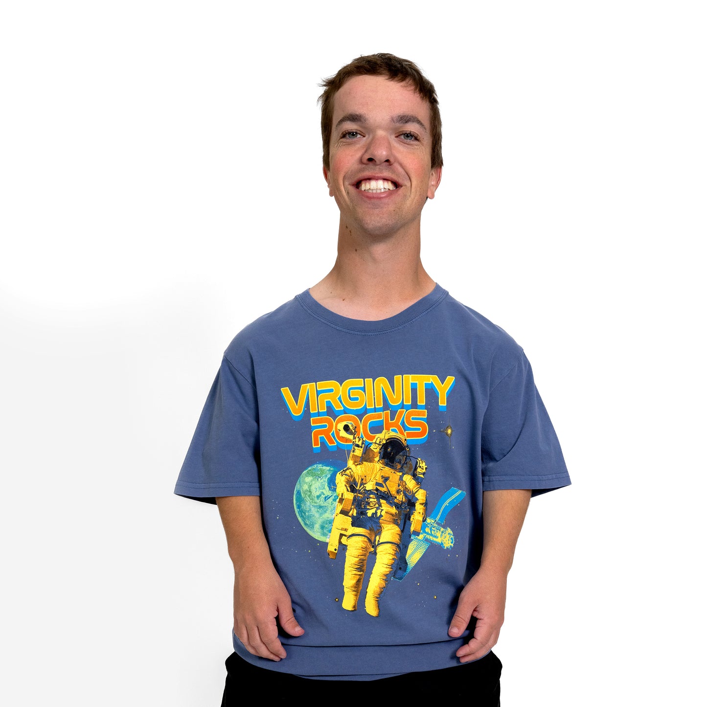 Virginity Rocks Orbit Vintage Tee