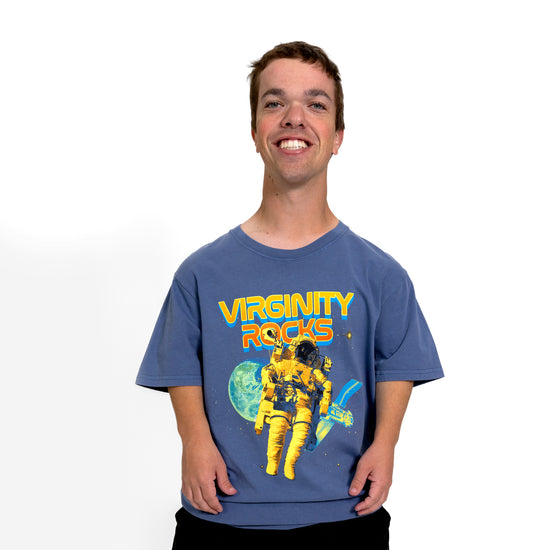 Virginity Rocks Orbit Vintage Tee