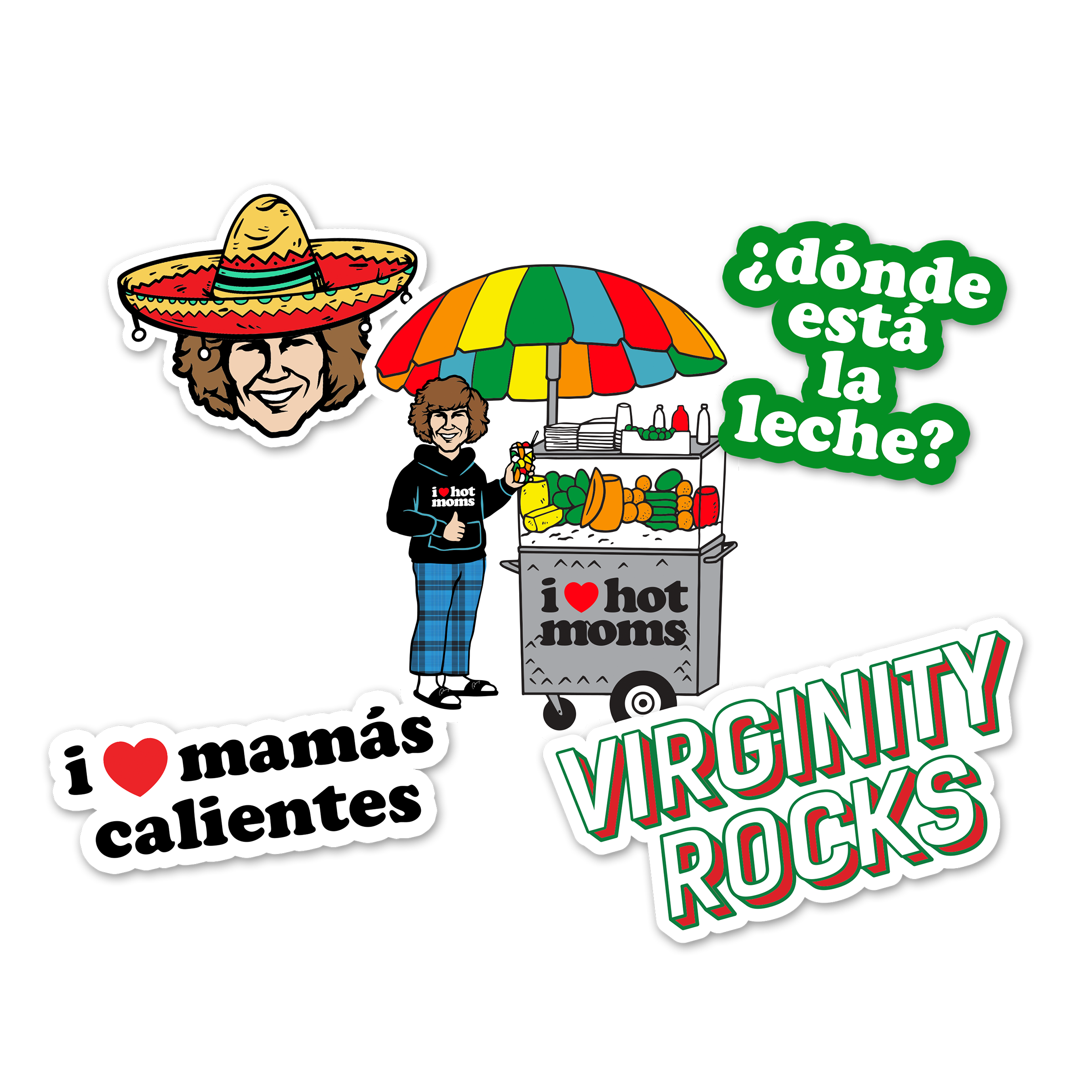 Danny Duncan Cinco De Mayo Sticker Pack