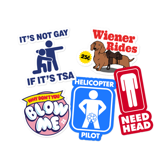 Stick Figure Sticker Pack