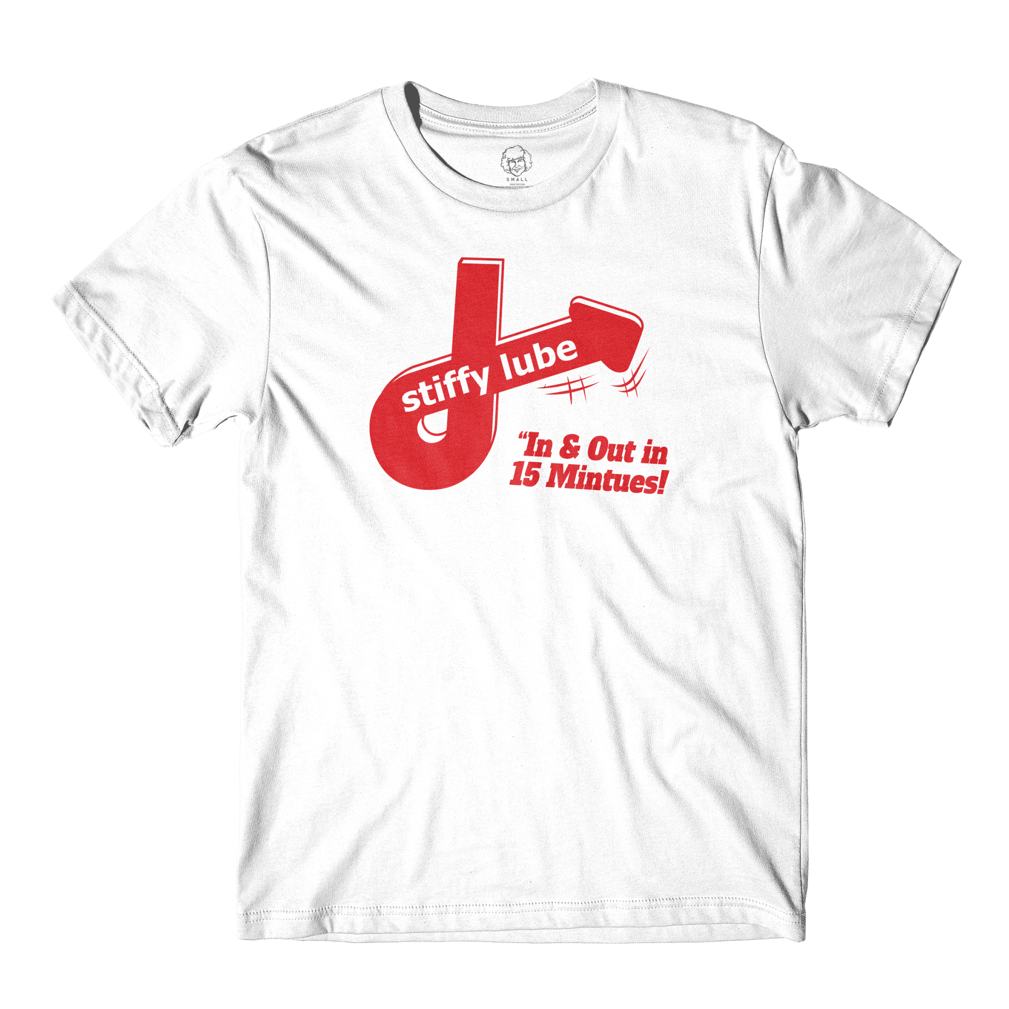 Stiffy Lube White Tee - Danny Duncan