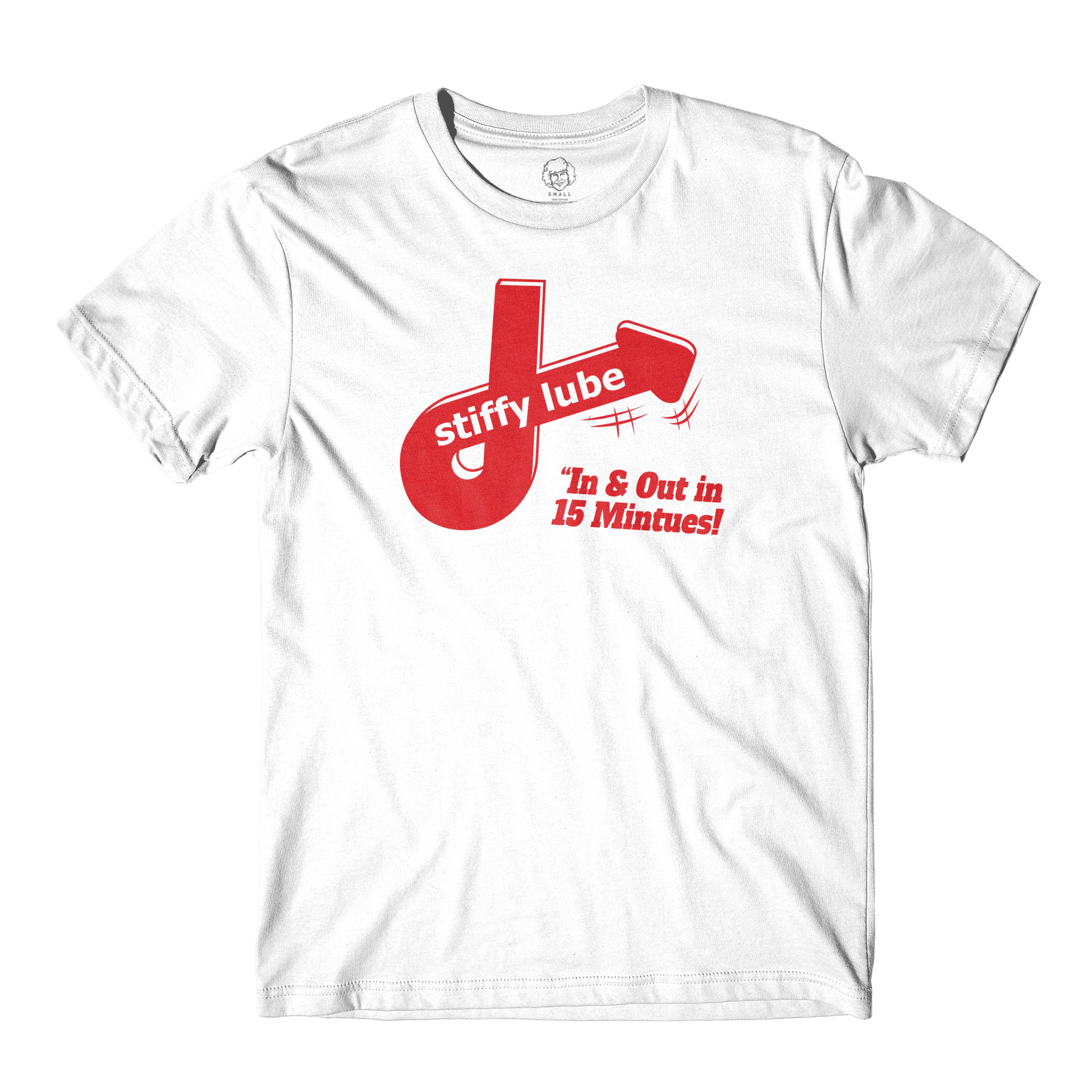 Stiffy Lube White Tee - Danny Duncan