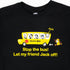 Stop The Bus Black Tee - Danny Duncan