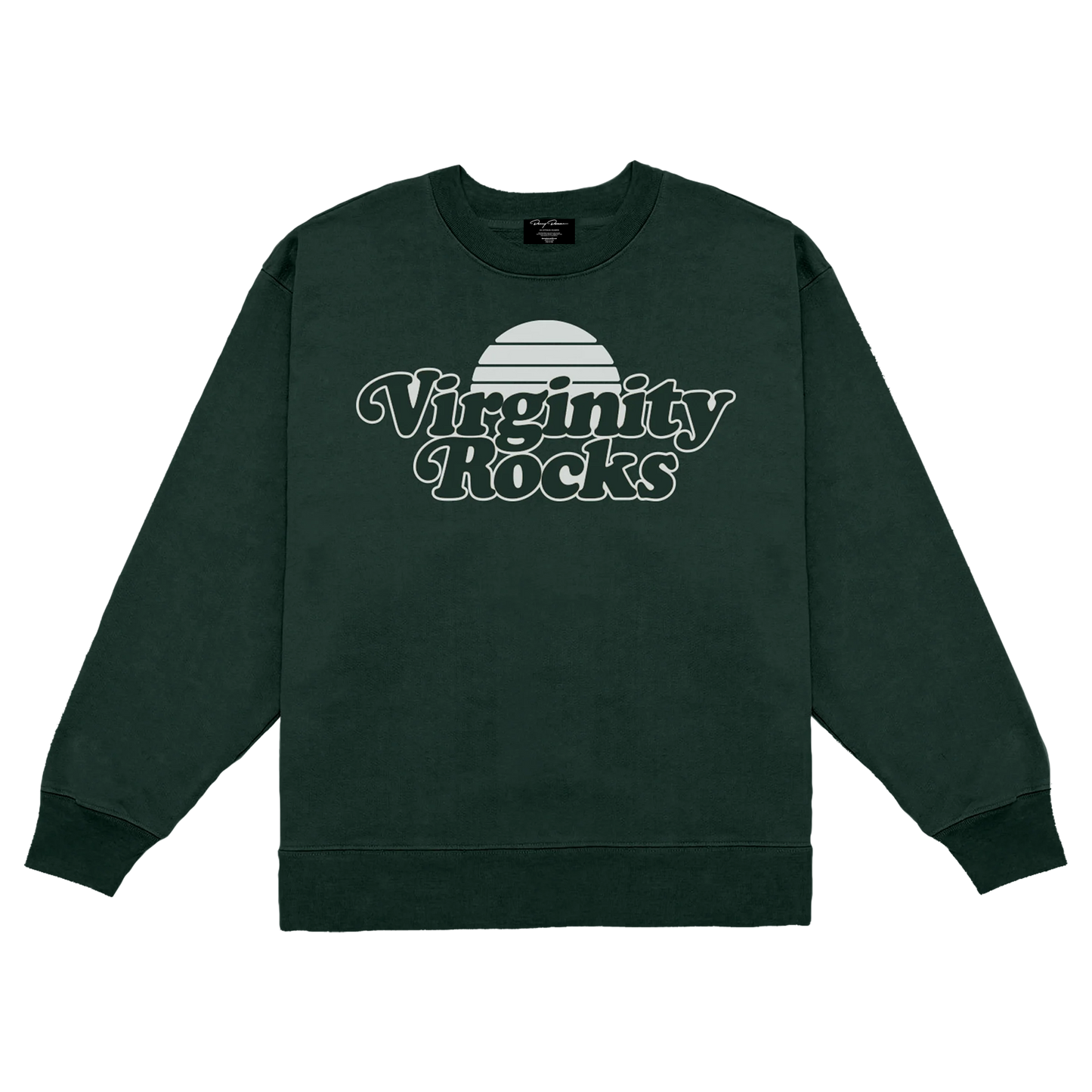 Virginity Rocks Sun Forest Crewneck