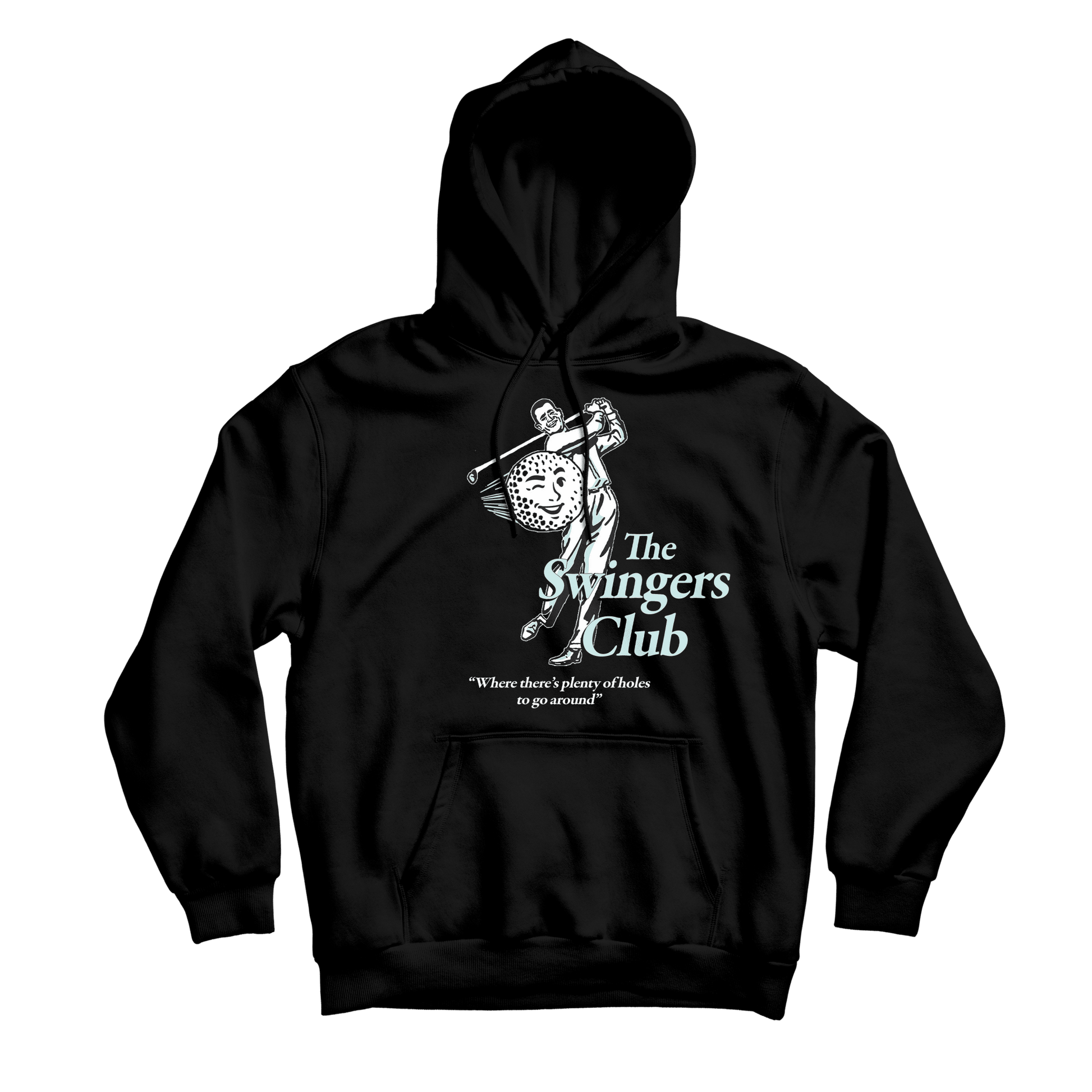 Swinger's Club Black Hoodie - Danny Duncan