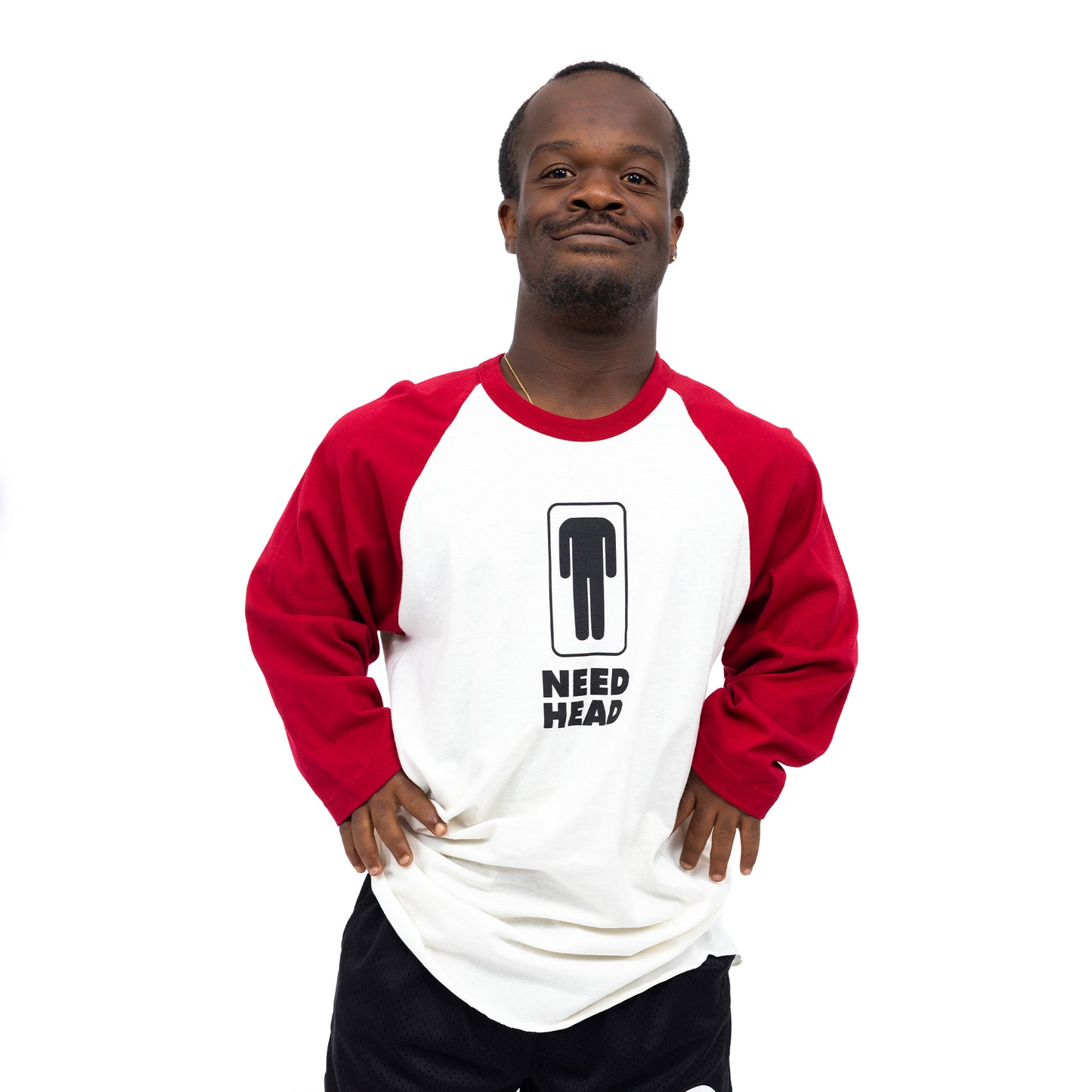 Need Head Vintage Baseball Tee