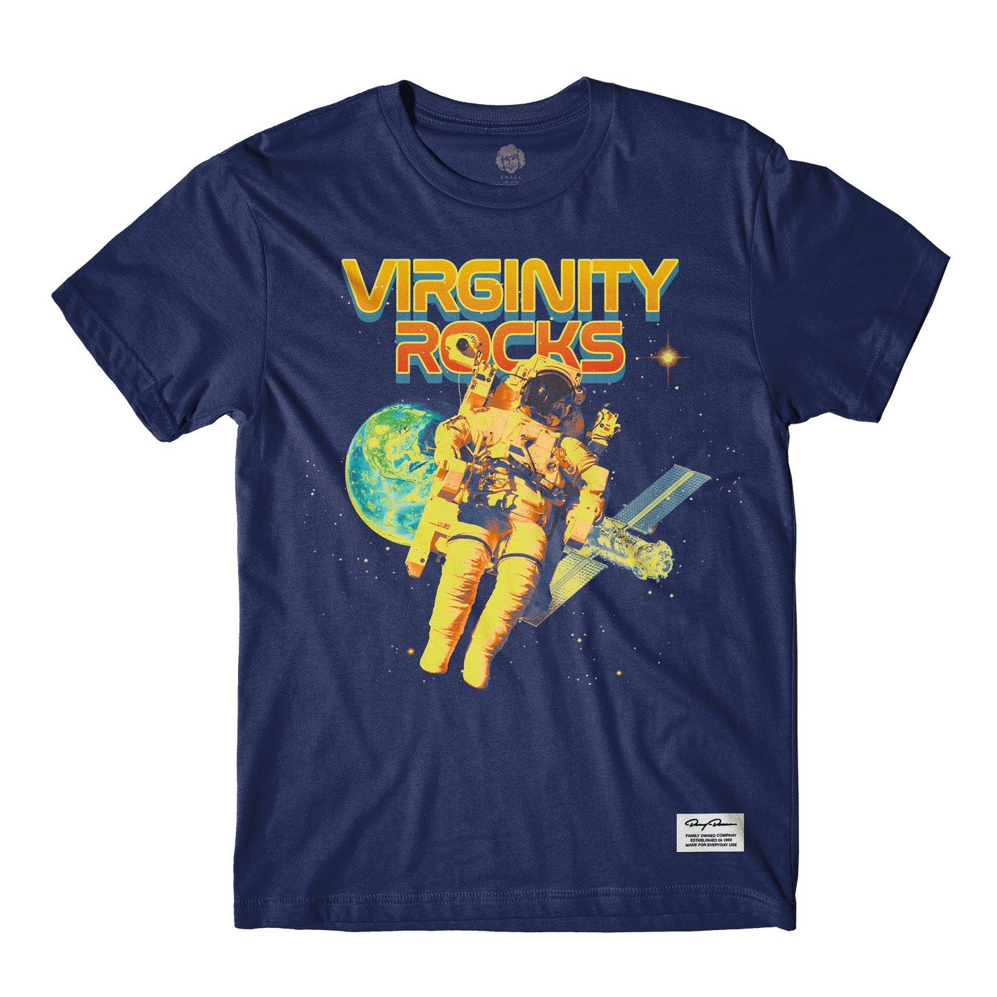 Virginity Rocks Orbit Vintage Tee