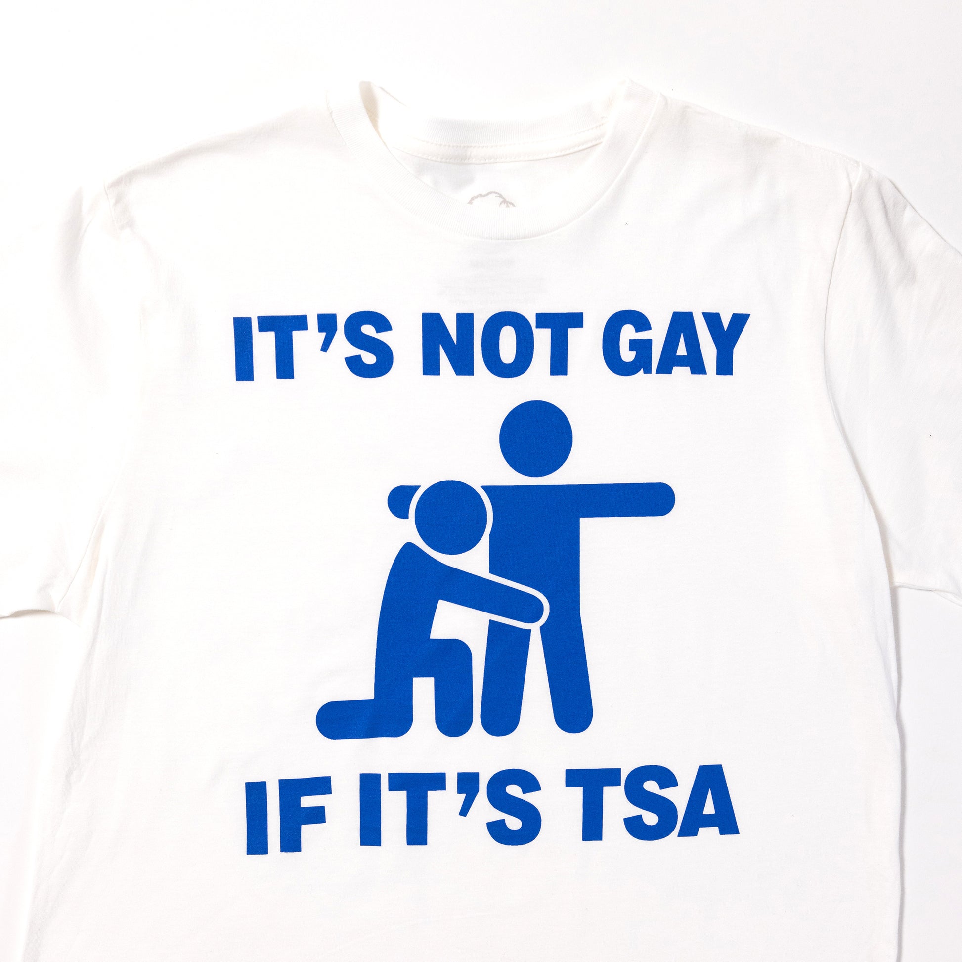 It's Not Gay White Tee