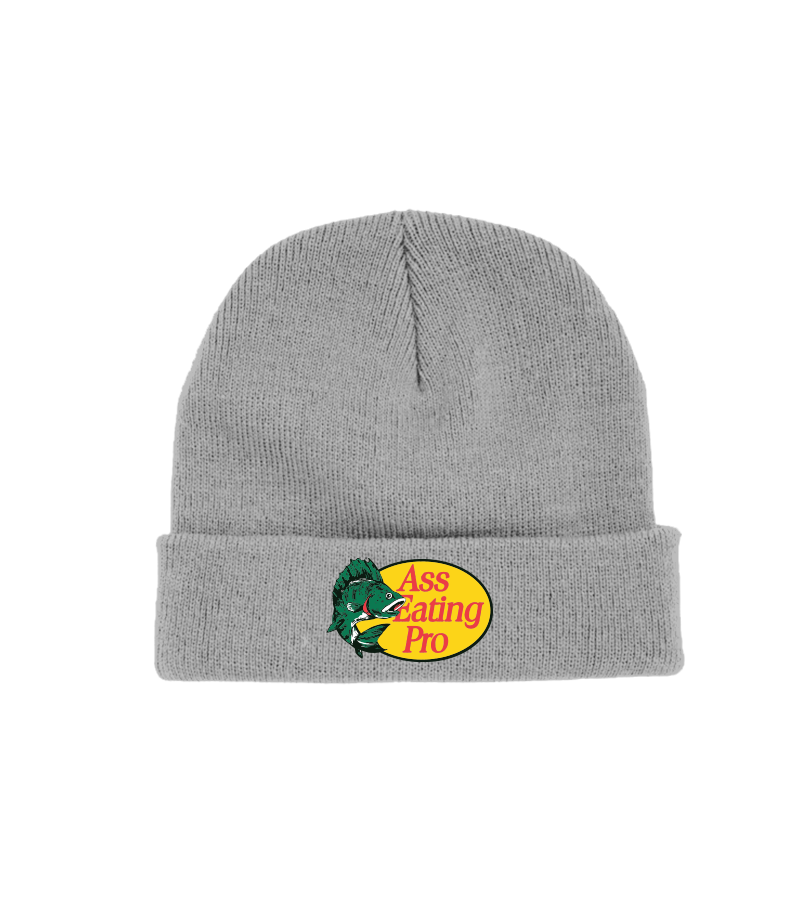 Ass Eating Pro Grey Beanie