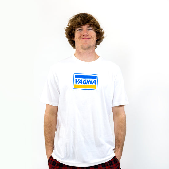 Load image into Gallery viewer, Vagina White Tee
