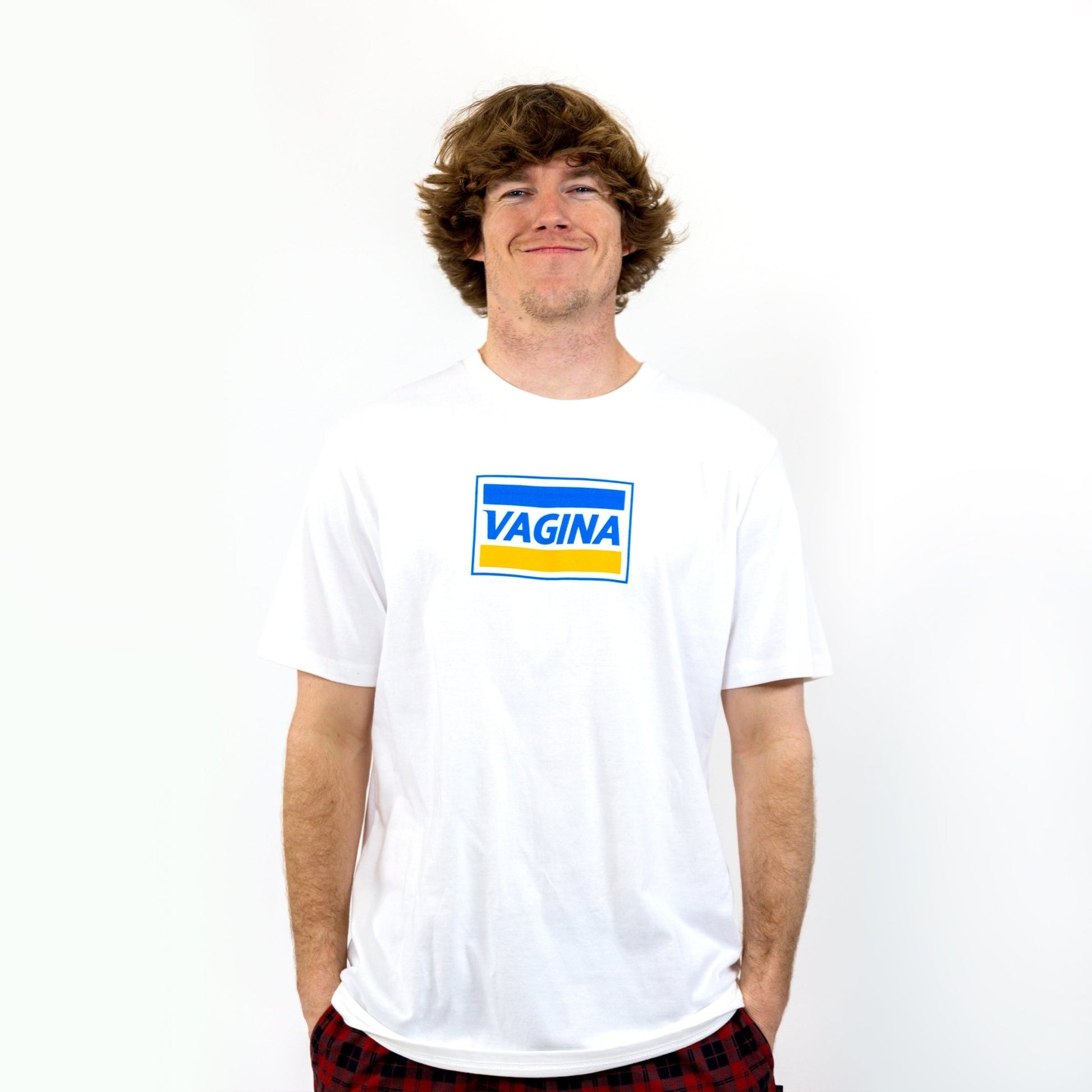 Vagina White Tee - Danny Duncan