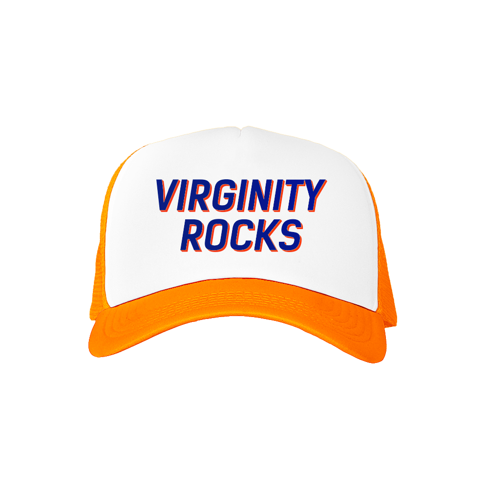 Virginity Rocks Orange Hat - Danny Duncan
