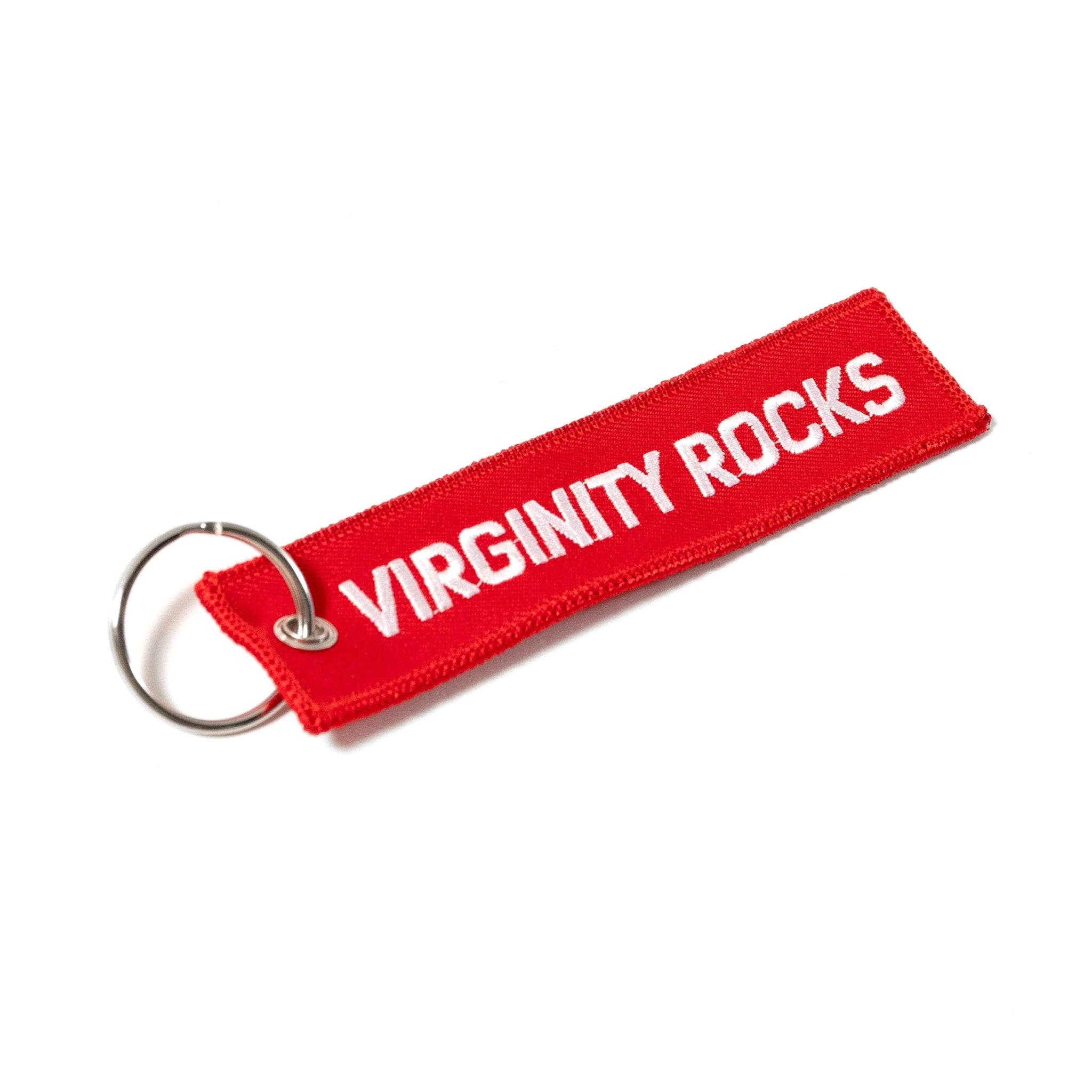 Virginity Rocks Red Flight Tag - Danny Duncan