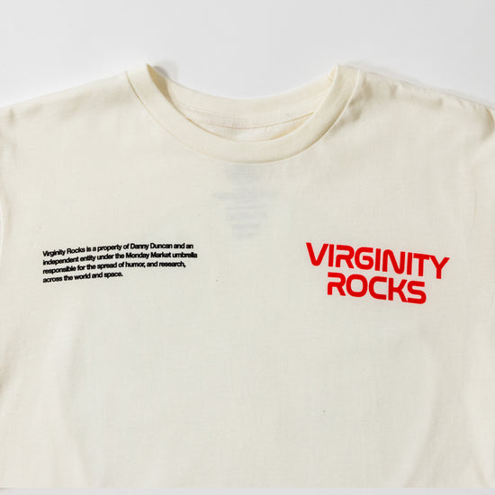 Virginity Rocks Earth Natural Tee