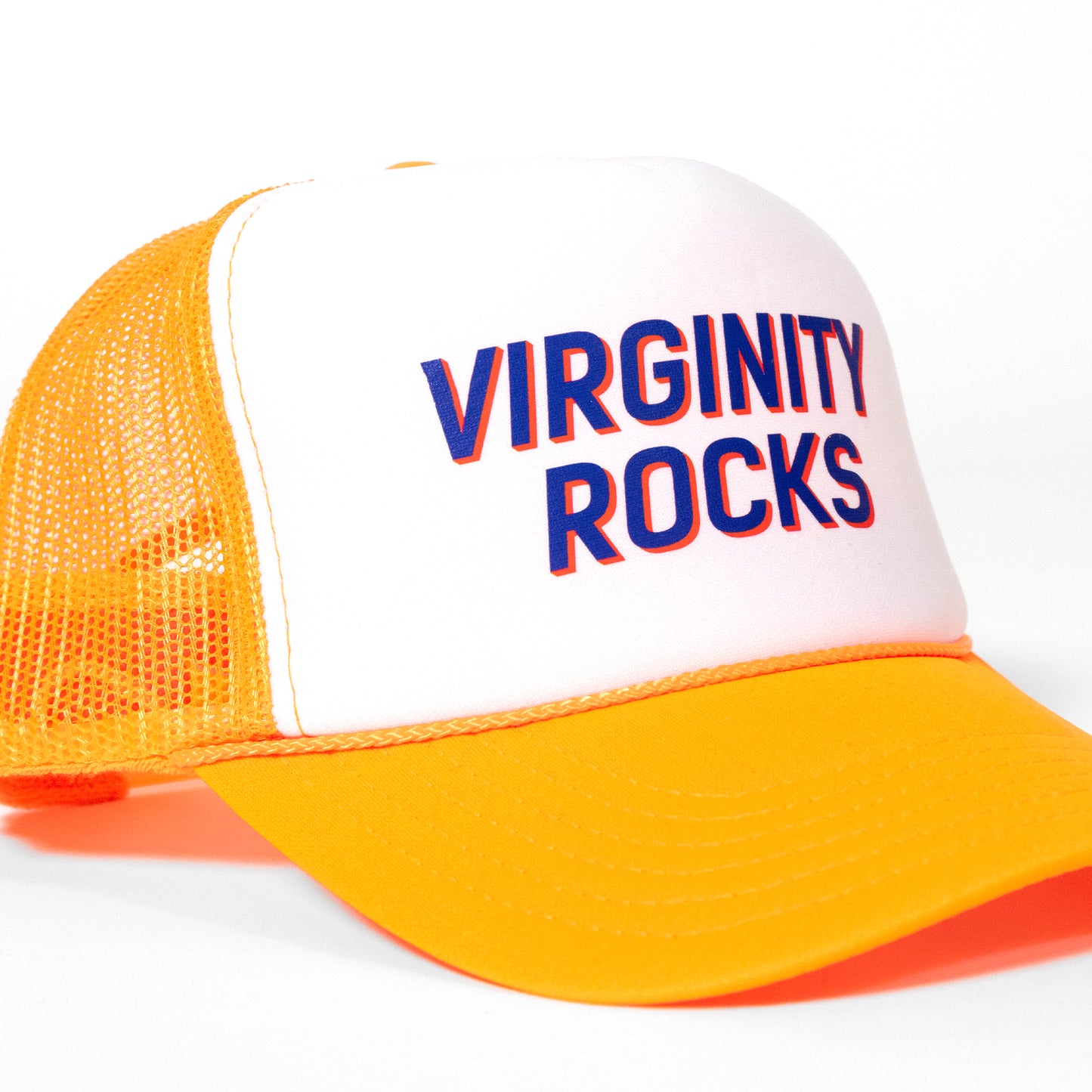 Virginity Rocks Orange Hat