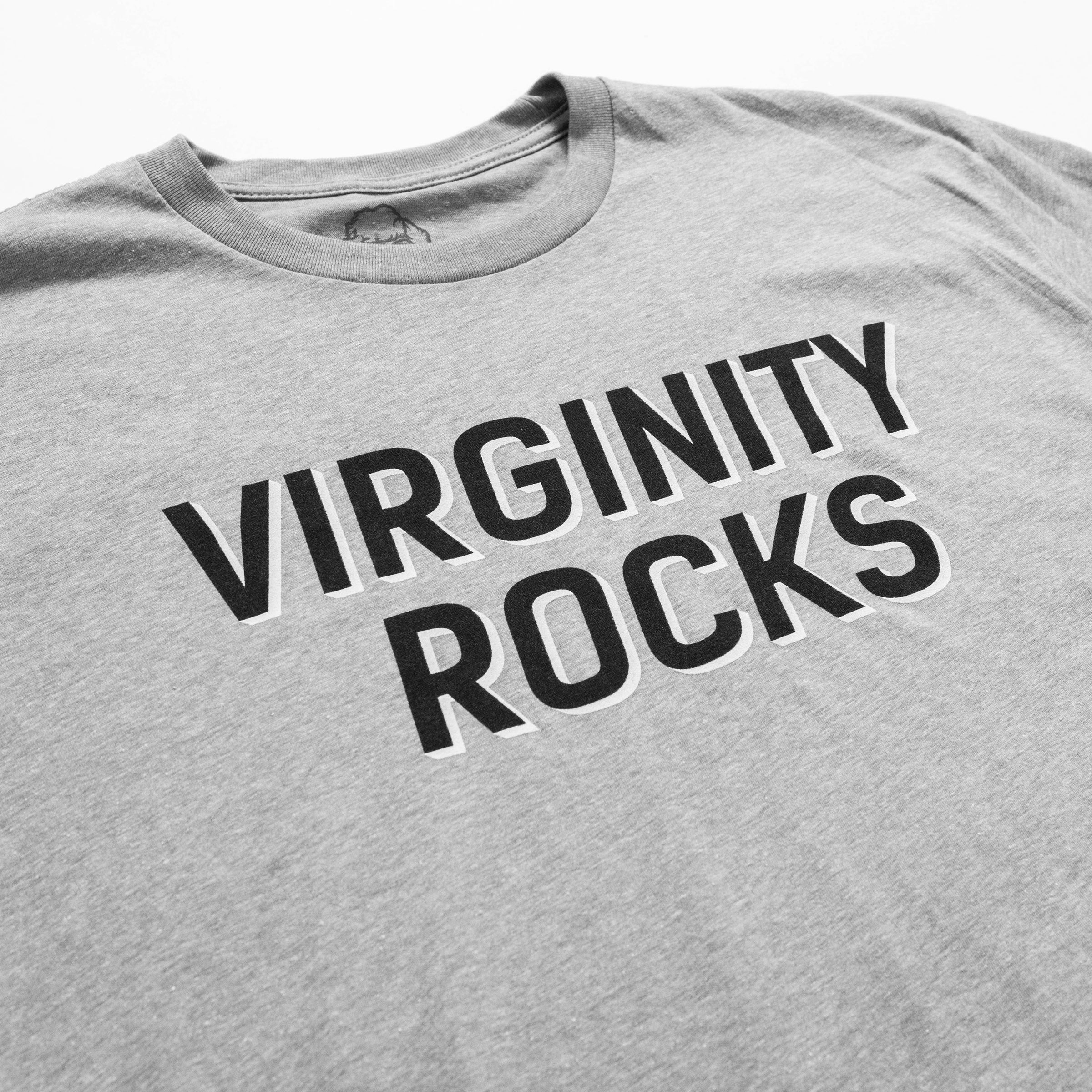 Virginity Rocks Grey Tee