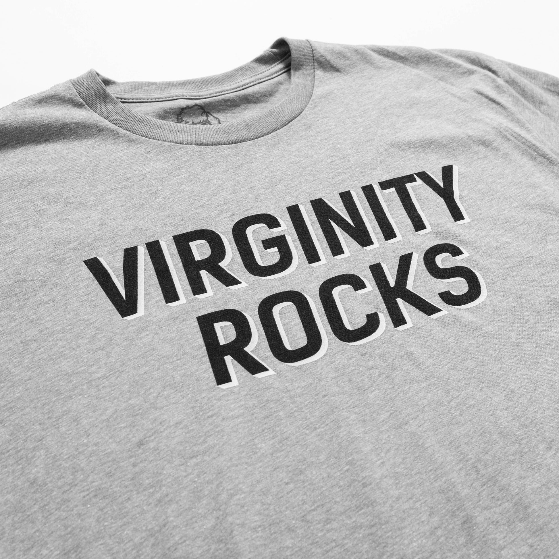 Virginity Rocks Grey Tee