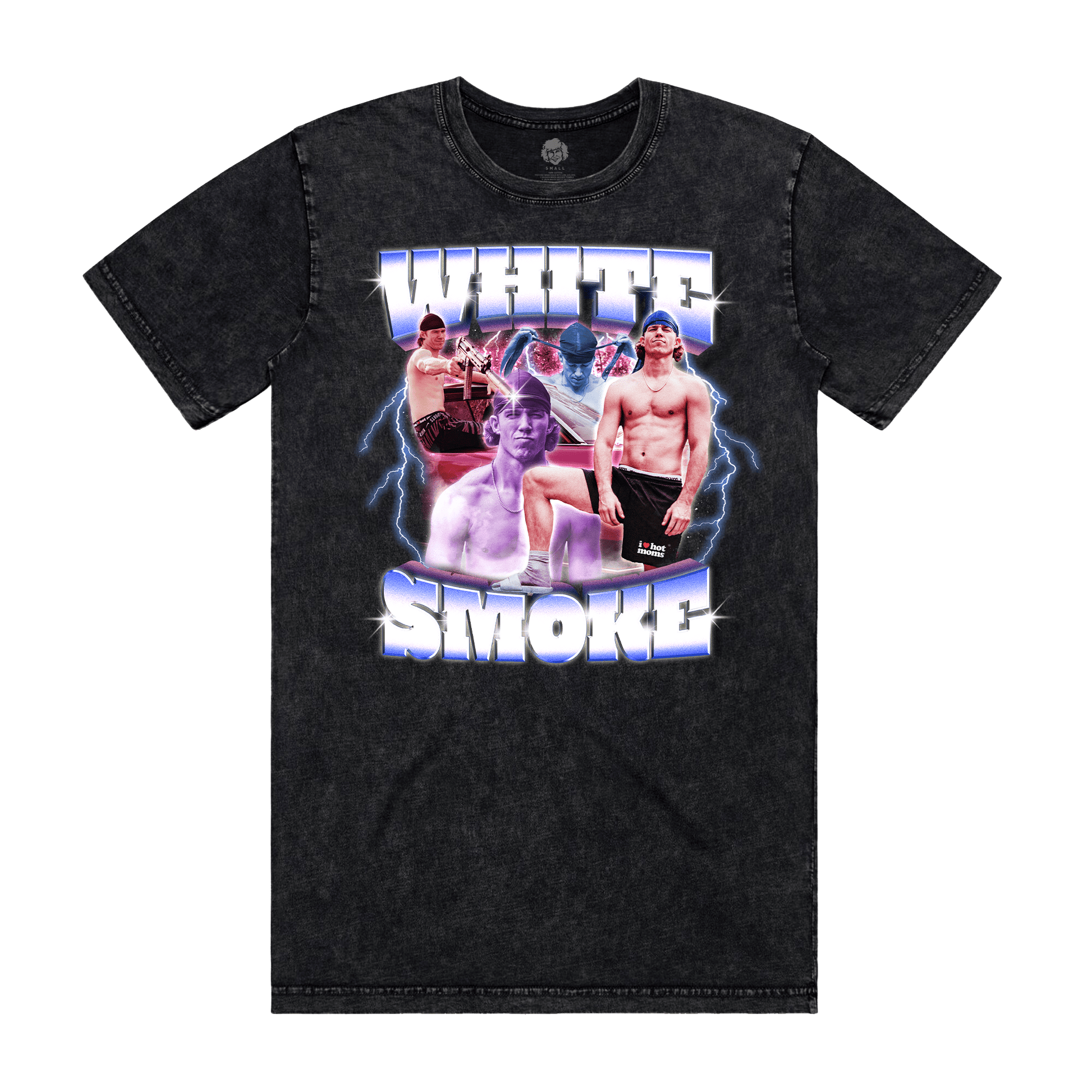White Smoke Vintage Tee - Danny Duncan