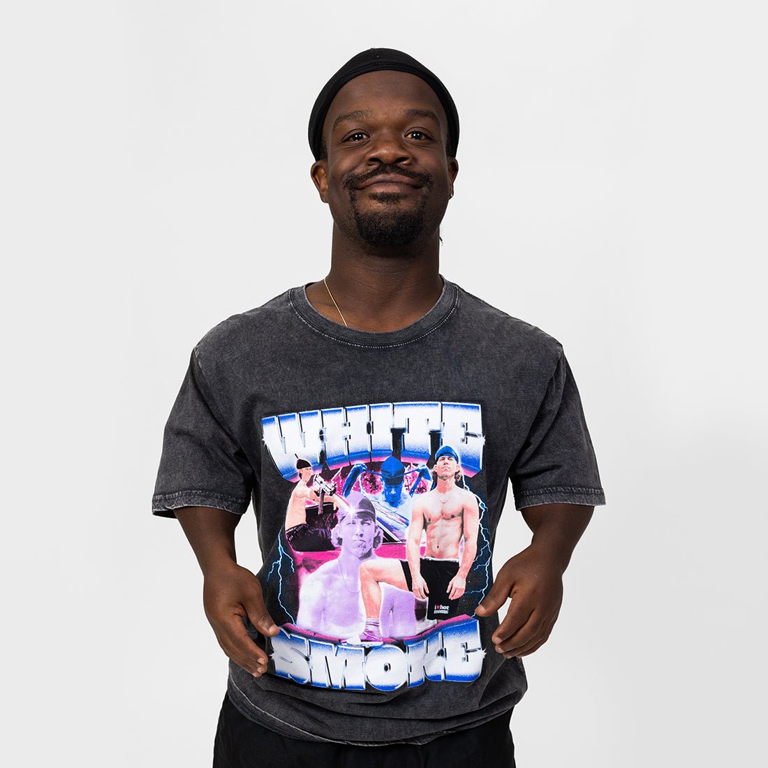 White Smoke Vintage Tee - Danny Duncan