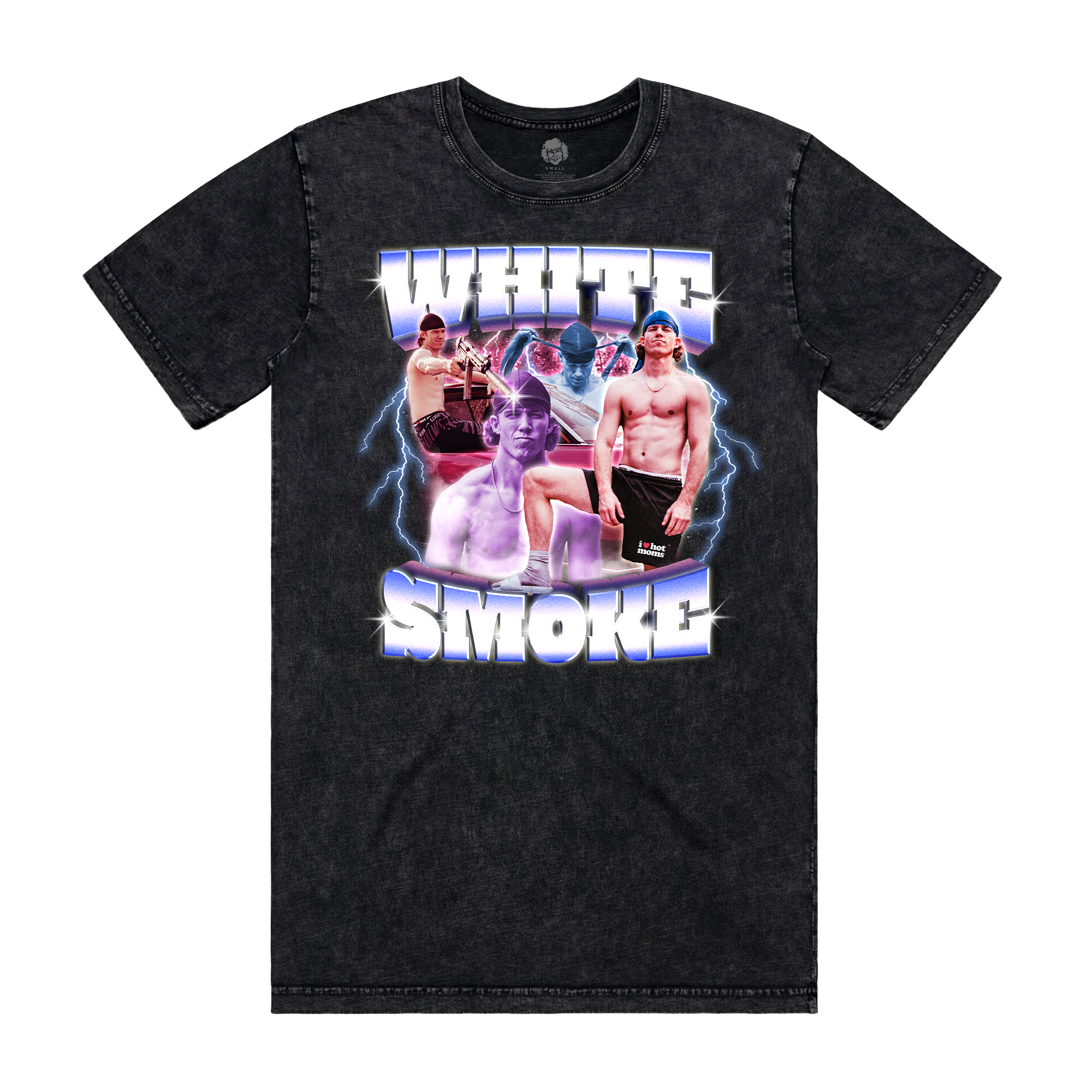 White Smoke Vintage Tee
