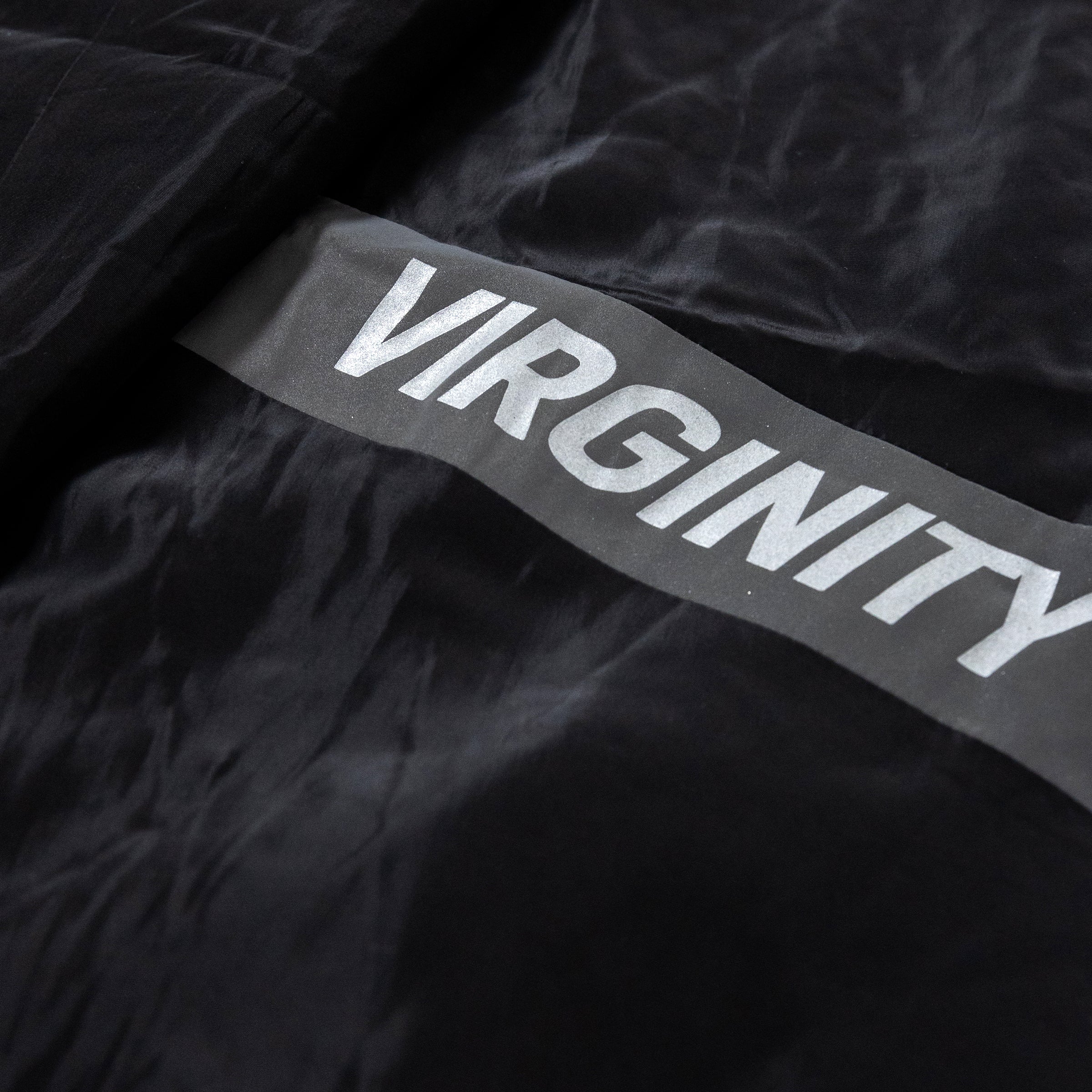 Virginity Rocks Black Windbreaker – Danny Duncan