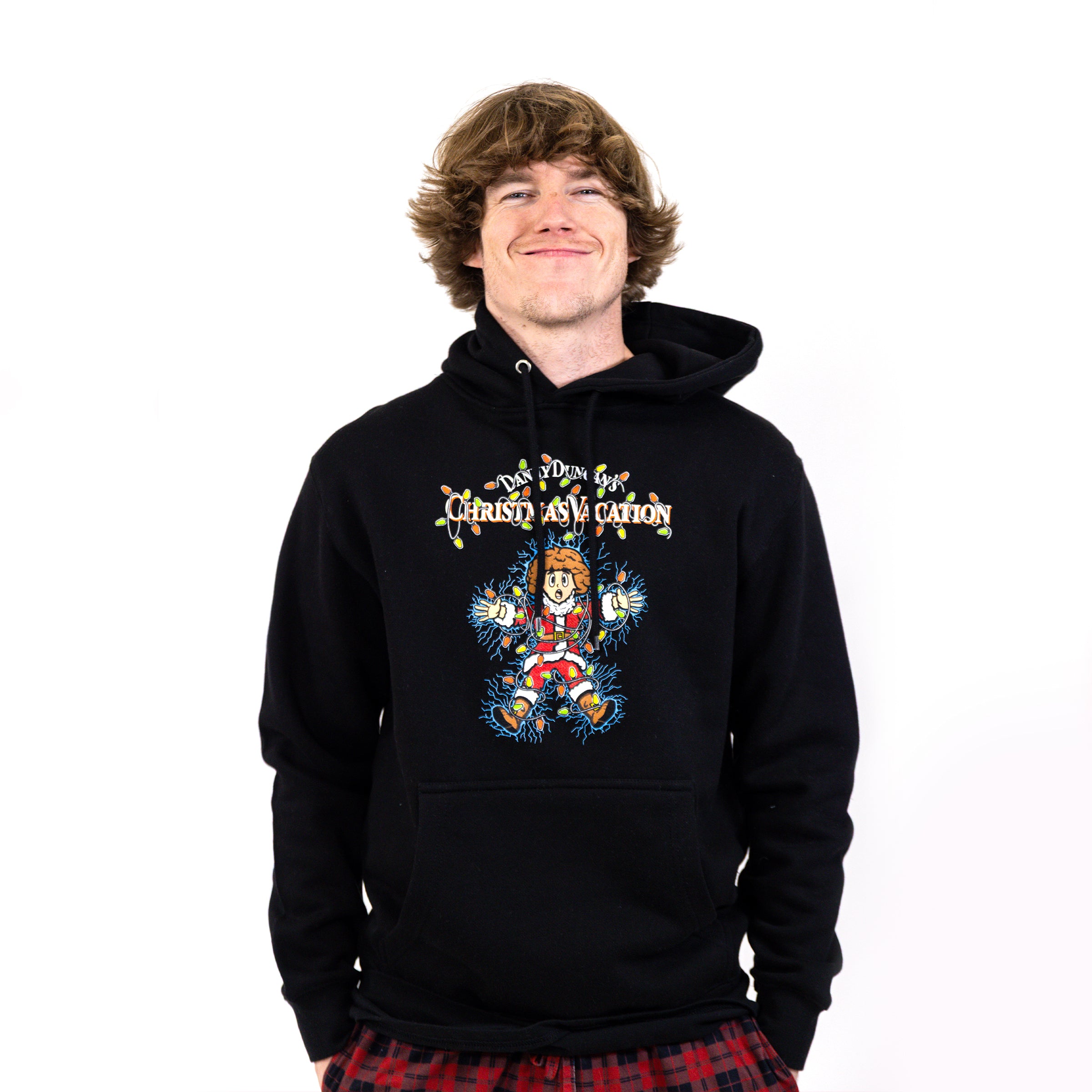Danny Duncan Christmas Vacation Black Hoodie