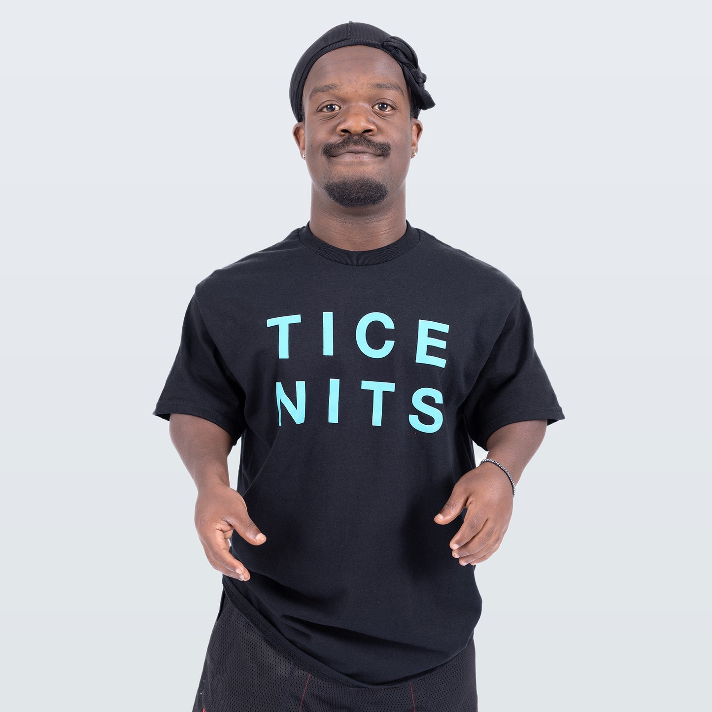 Tice Nits Black Tee