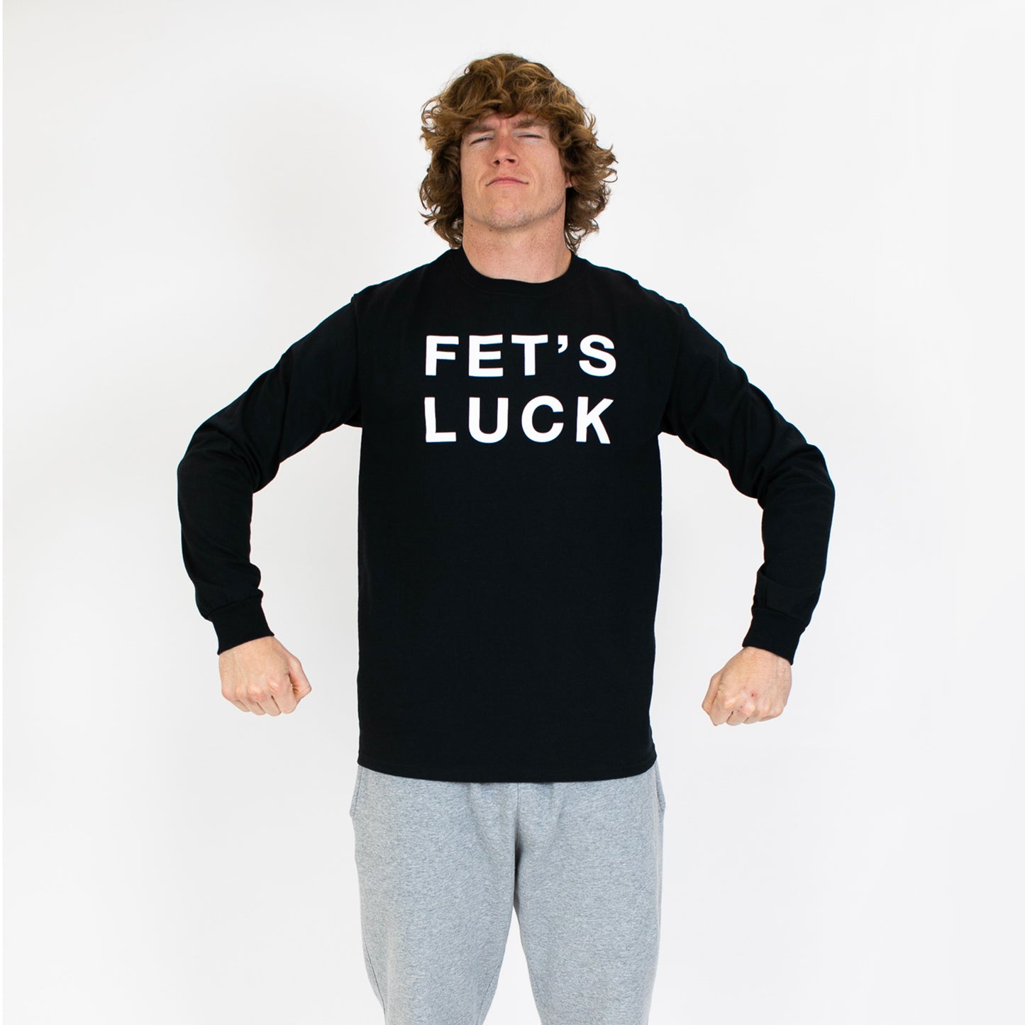 Fet's Luck Black Long Sleeve