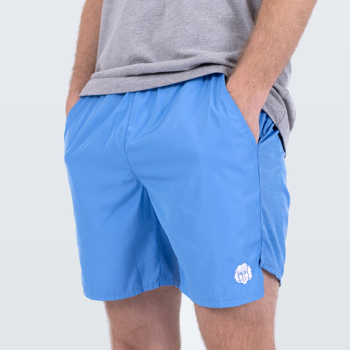 Danny Duncan Blue Running Shorts