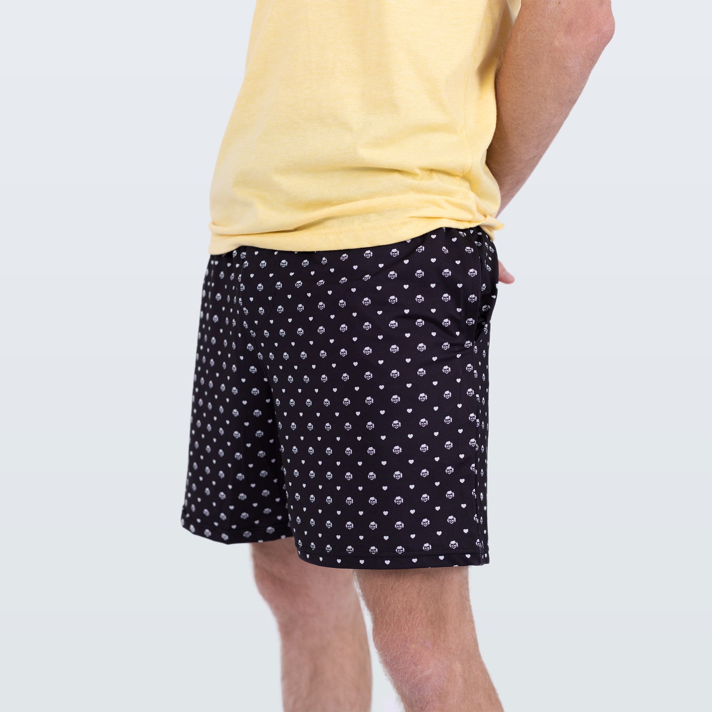 Danny Duncan Black Lounge Shorts