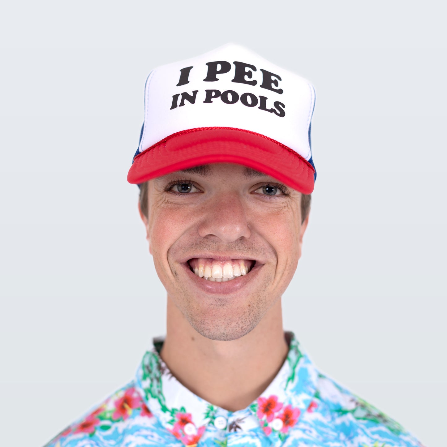 I Pee In Pools Mesh Hat