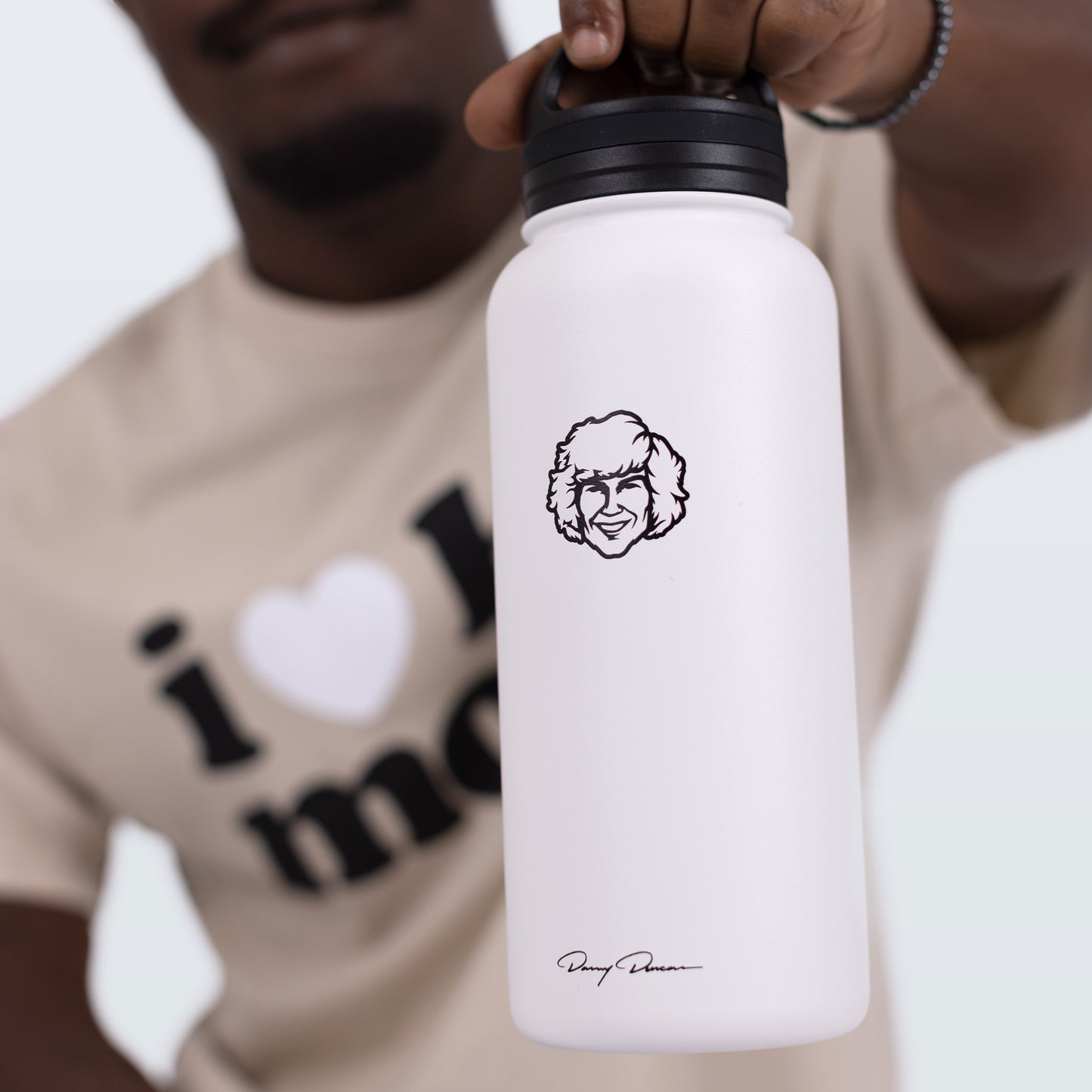 Signature White Flask