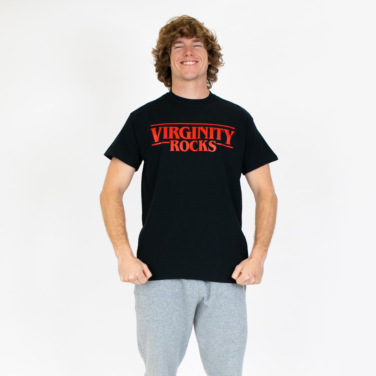 Virginity Rocks Strange Tee