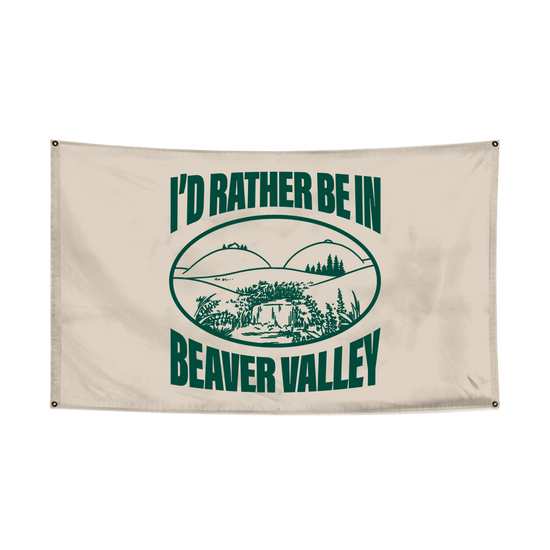 Beaver Valley Sand Wall Flag