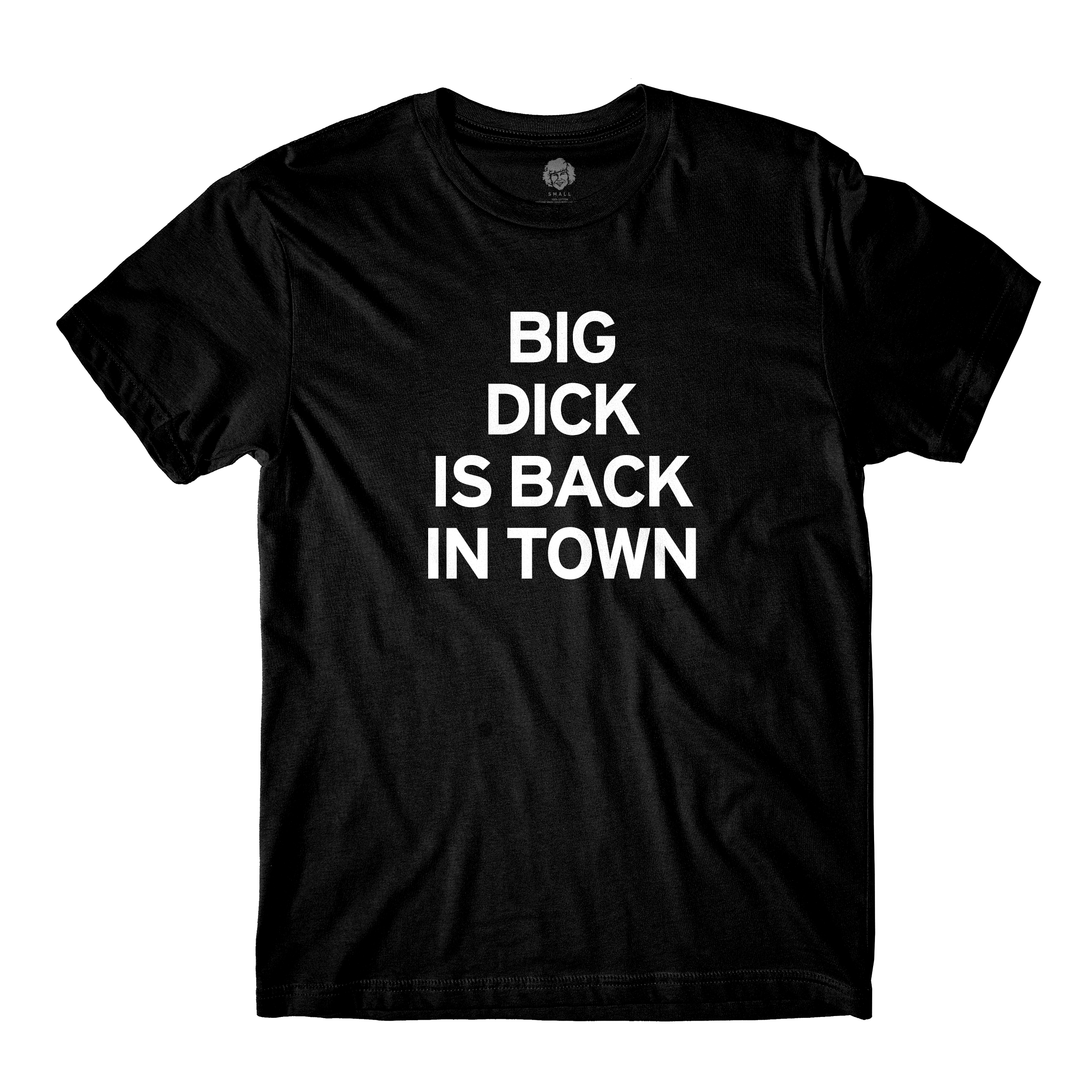 Back In Town Black Tee