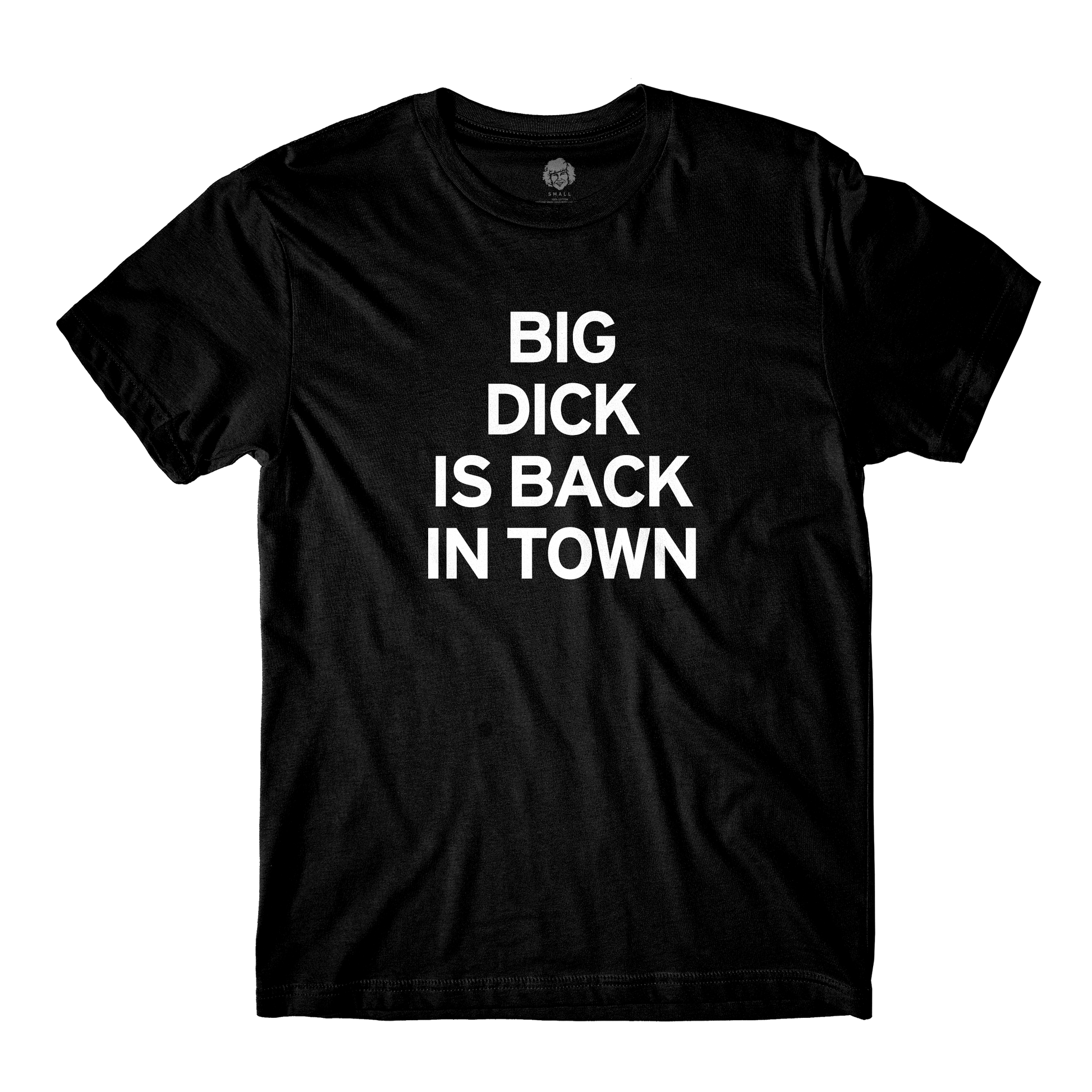 Back In Town Black Tee