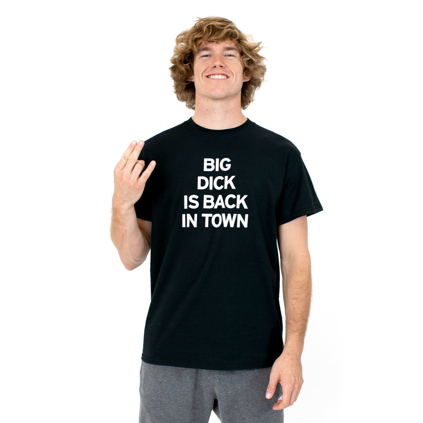 Load image into Gallery viewer, Back In Town Black Tee
