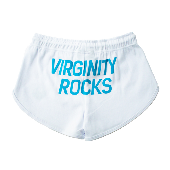 Virginity Rocks Women's White Shorts