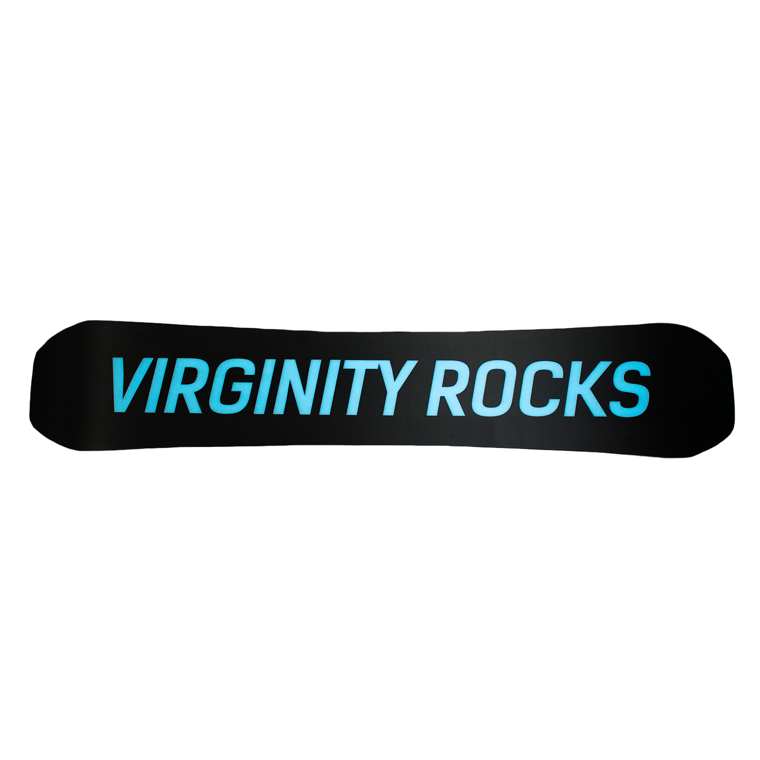 Virginity Rocks Black Snowboard