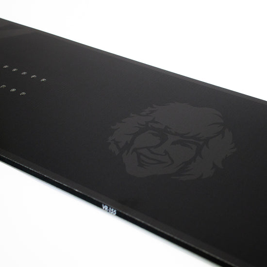 Load image into Gallery viewer, Virginity Rocks Black Snowboard
